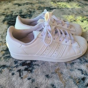 Adidas superstar all white